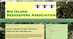 Desktop Screenshot of bigislandbeekeepers.com