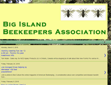 Tablet Screenshot of bigislandbeekeepers.com